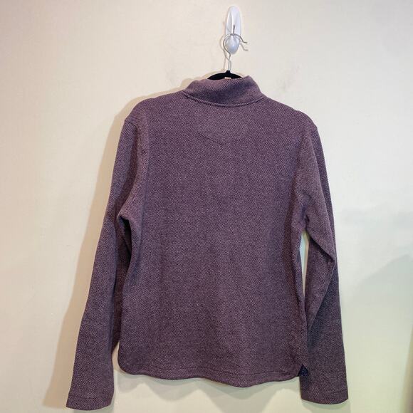 Robert Graham Purple   3/4 Zip Pullover Sweater Small - Picture 4 of 10
